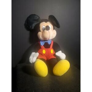 Vintage Applause Mickey Mouse Plush 17" Tall EUC
